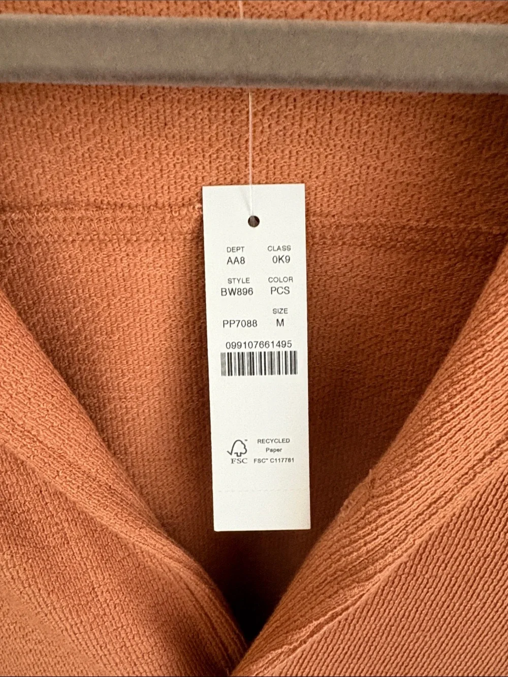 J. Crew Men’s Short-Sleeve Button Shirt in Rust
